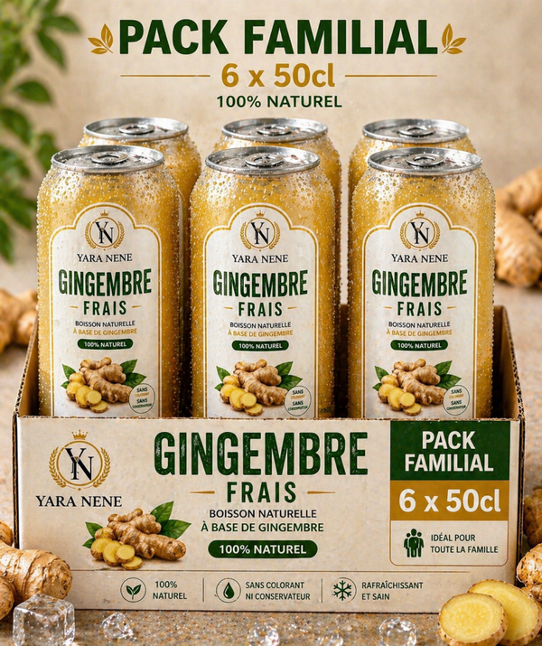 Gingembre Pack familial 50cl X 6