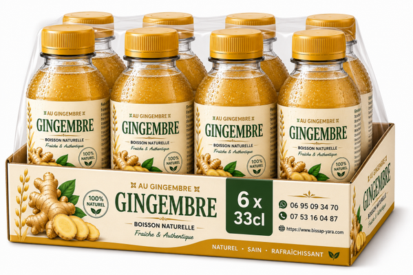Gingembre pack familial 33cl x 6