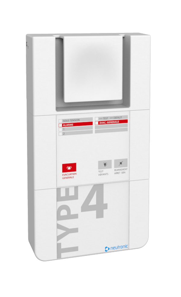 Alarme incendie type 4 -1 boucles