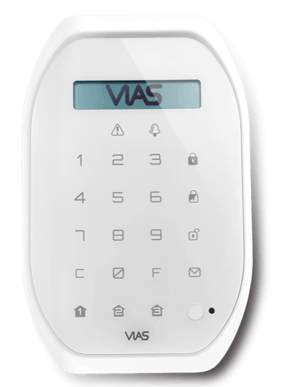 Clavier LCD IP54 + Lecteur de tags Desfire EV3