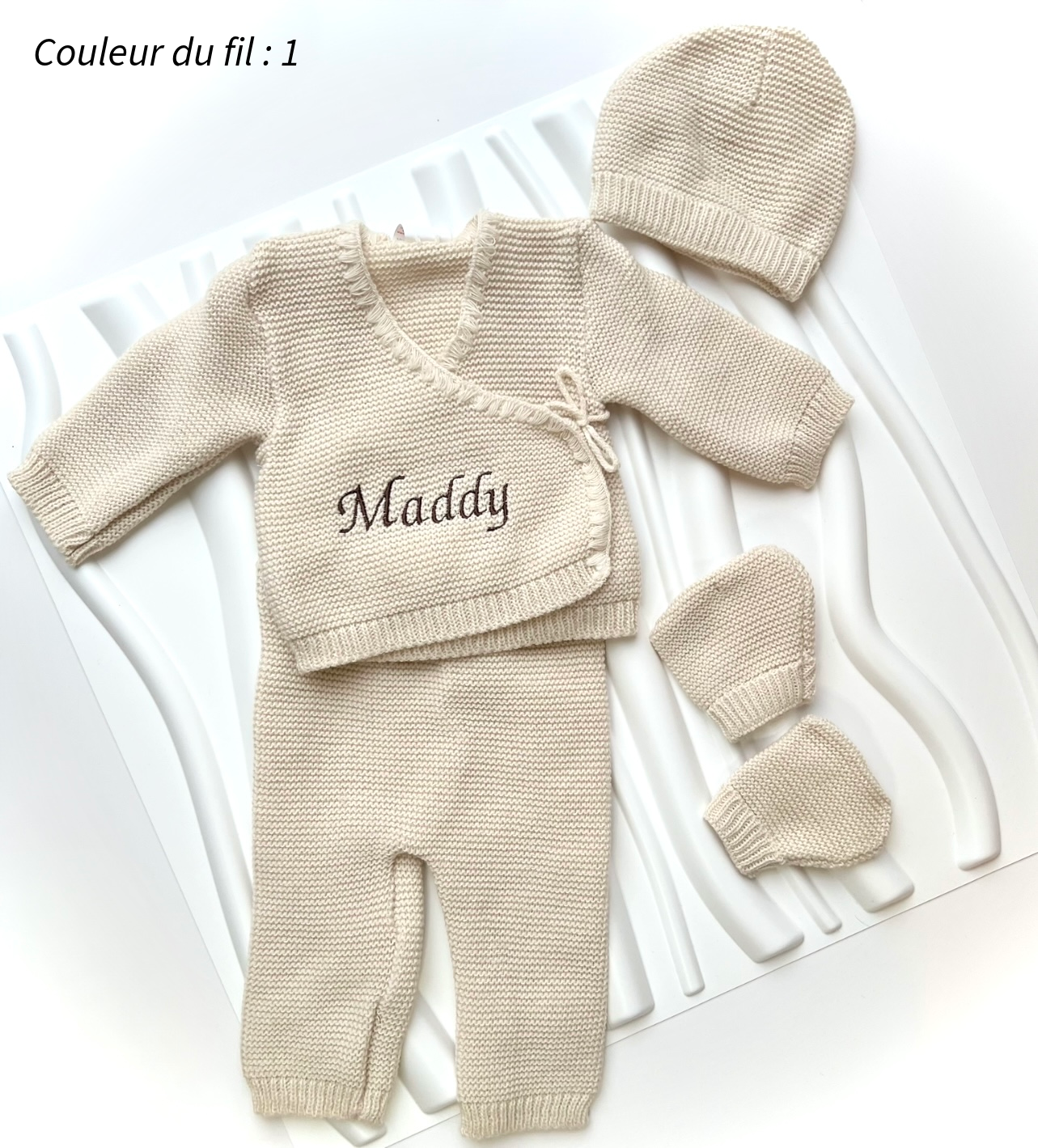 Ensemble 4 pièces maille