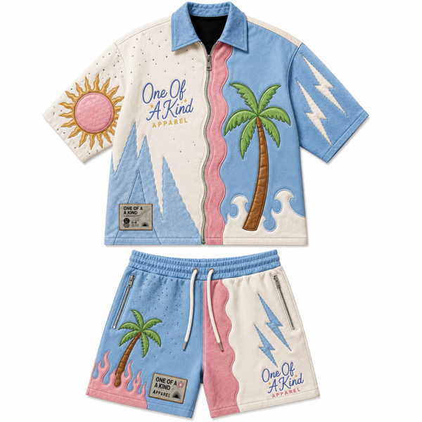 One Of A Kind Apparel  “ Cool Breeze “  Unisex Short Set 🔥