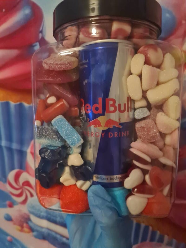 Red bull 1.5kg jar