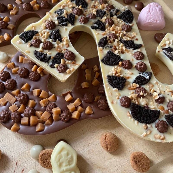 Chocoladeletter Thema