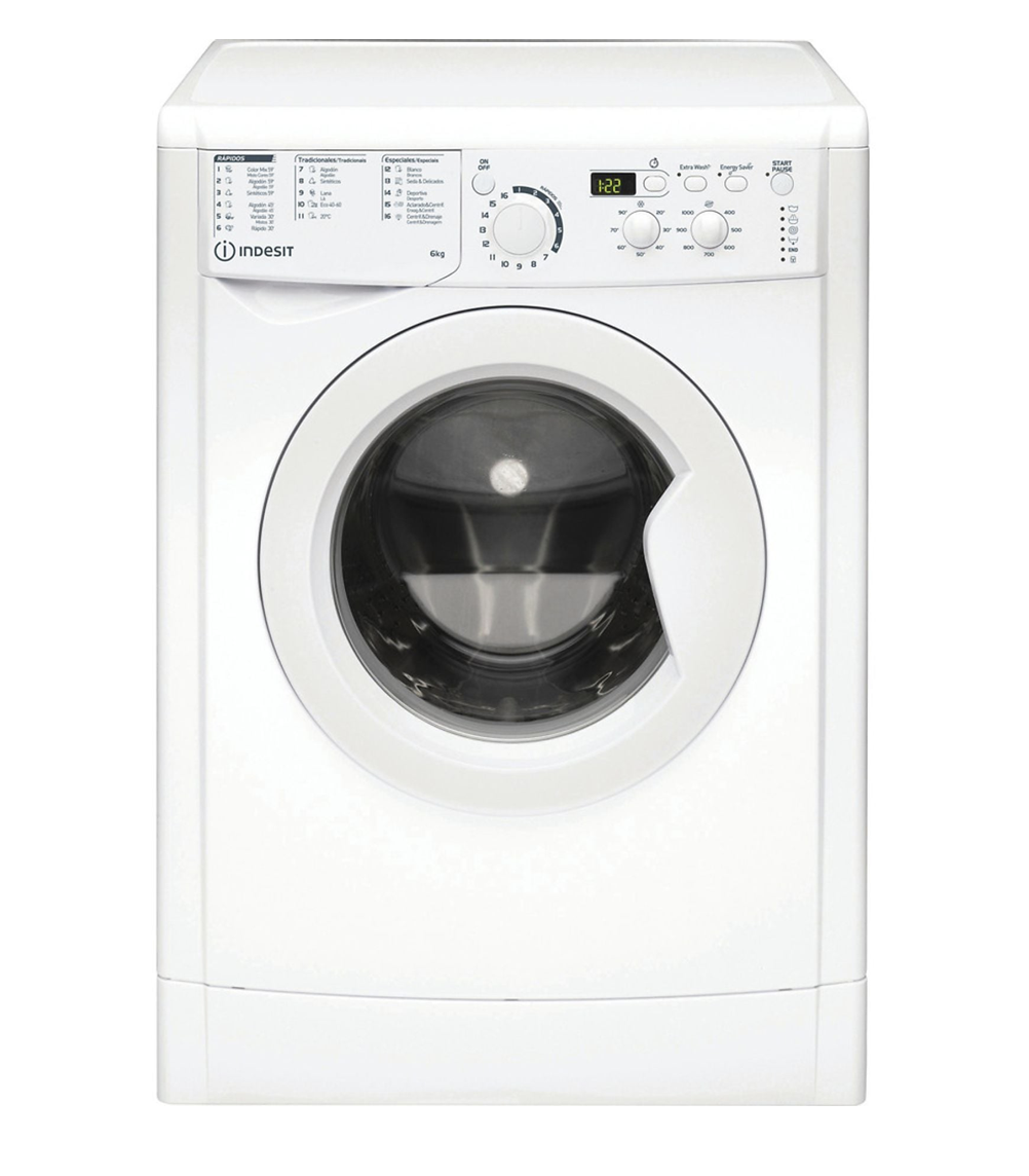 Lavadora Indesit 6Kg EWD 61051 W SPT N