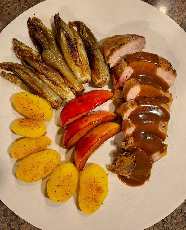 Fazantfilet (dubbel) op Normandische wijze