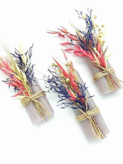 Set cadeau kaarsjes-beige