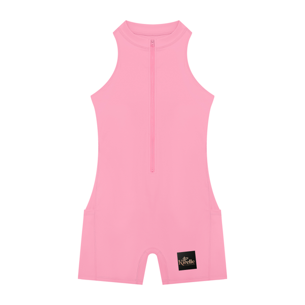 Women’s Quarter-Zip Yoga Romper