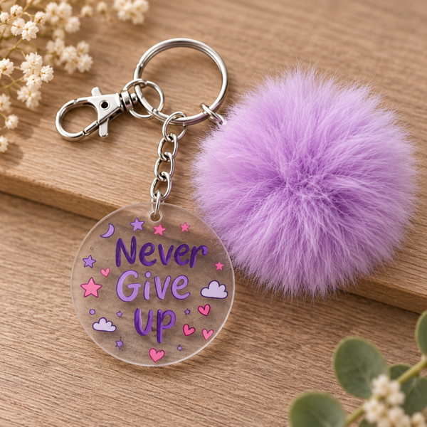 Never give up