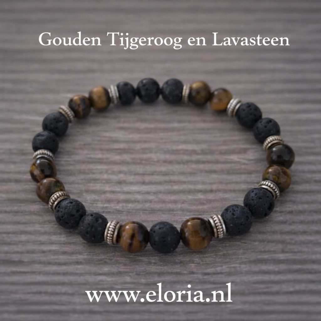 Gouden Tijgeroog & Lavasteen