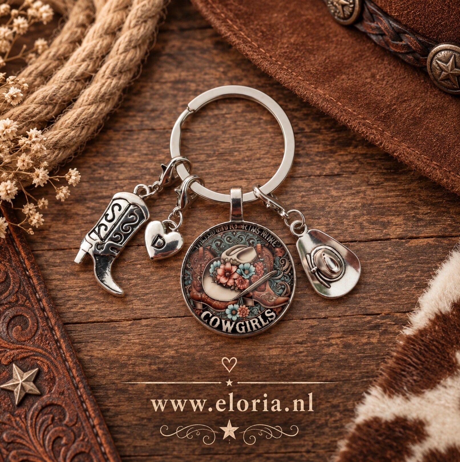 Sleutelhanger letter
