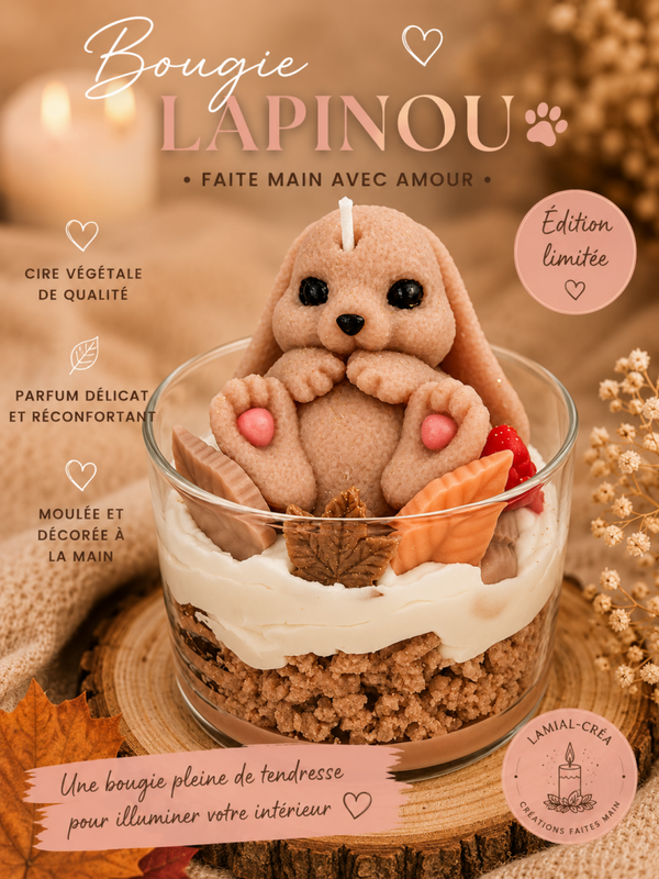 Bougie lapinou d’automne