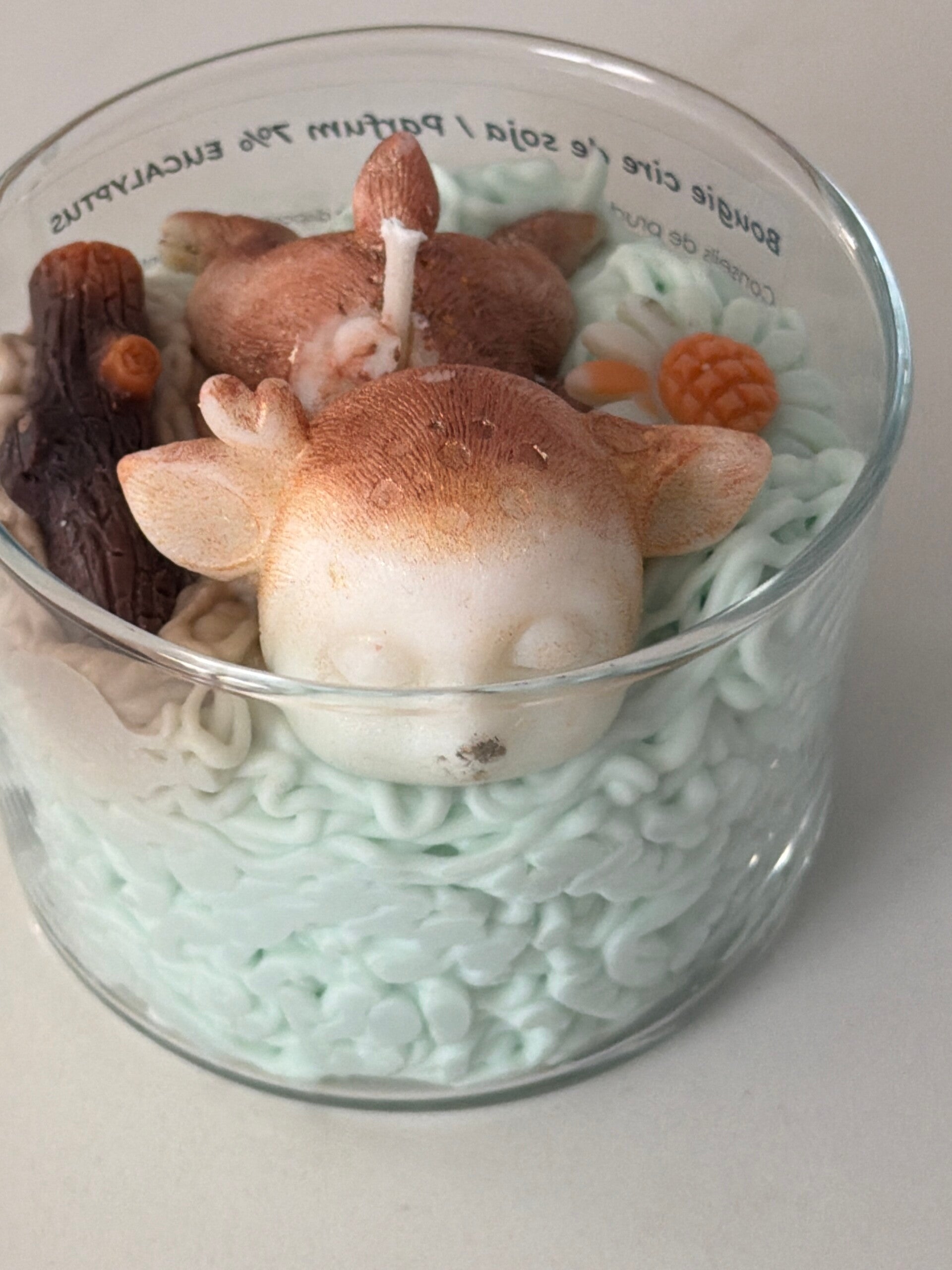 Bougie CERF parfum « eucalyptus »