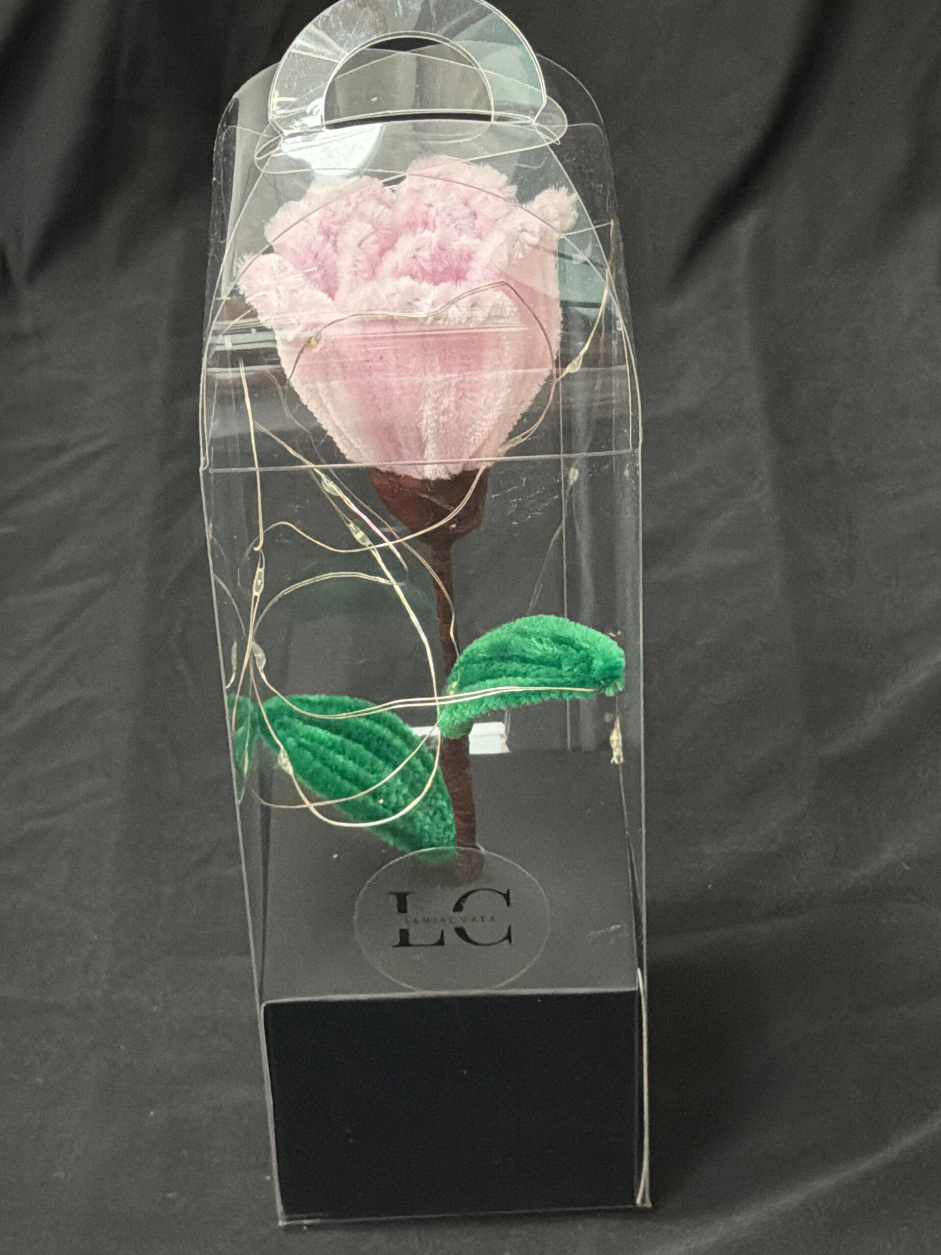 Rose éternelle lumineuse rose clair