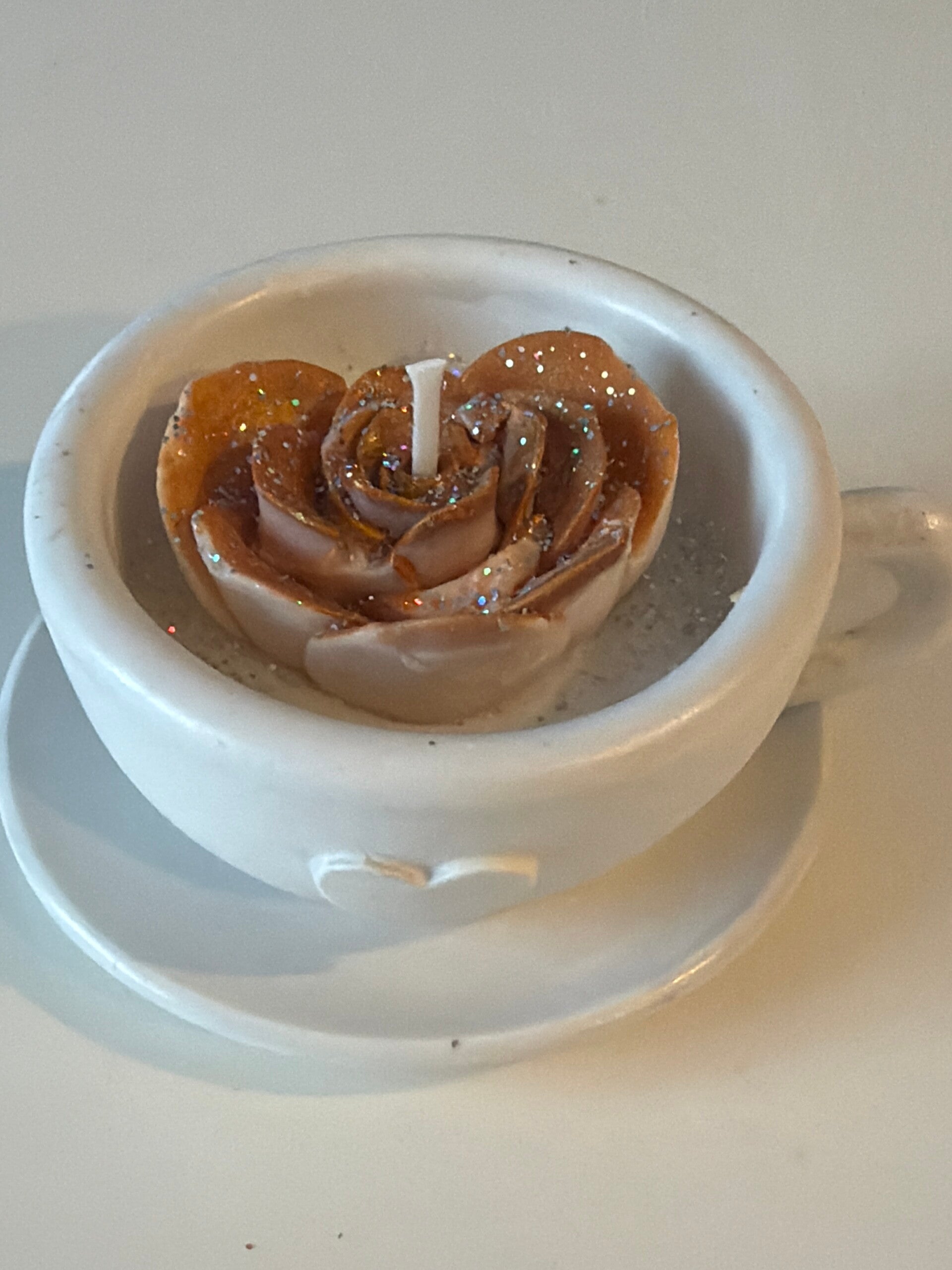 Bougie tasse à café - parfum sucre d’orge