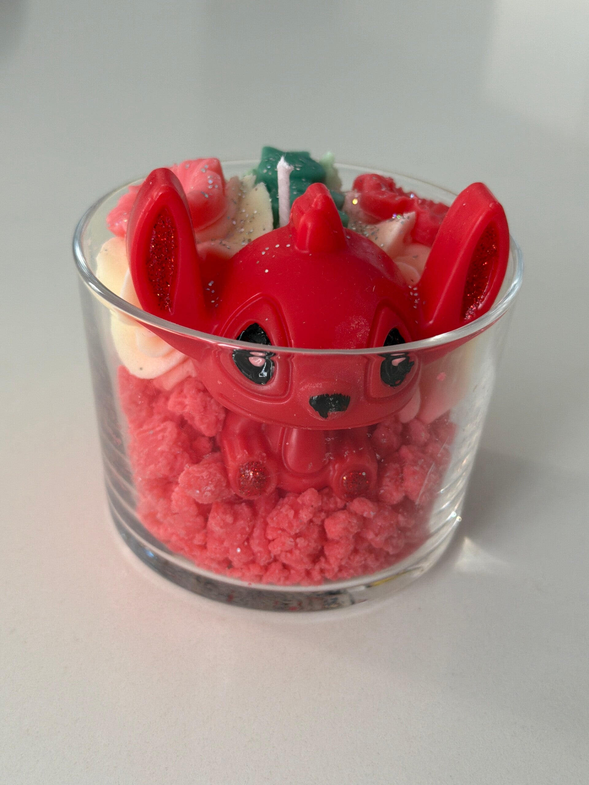 Bougie STITCH. PARFUM « mon doudou »