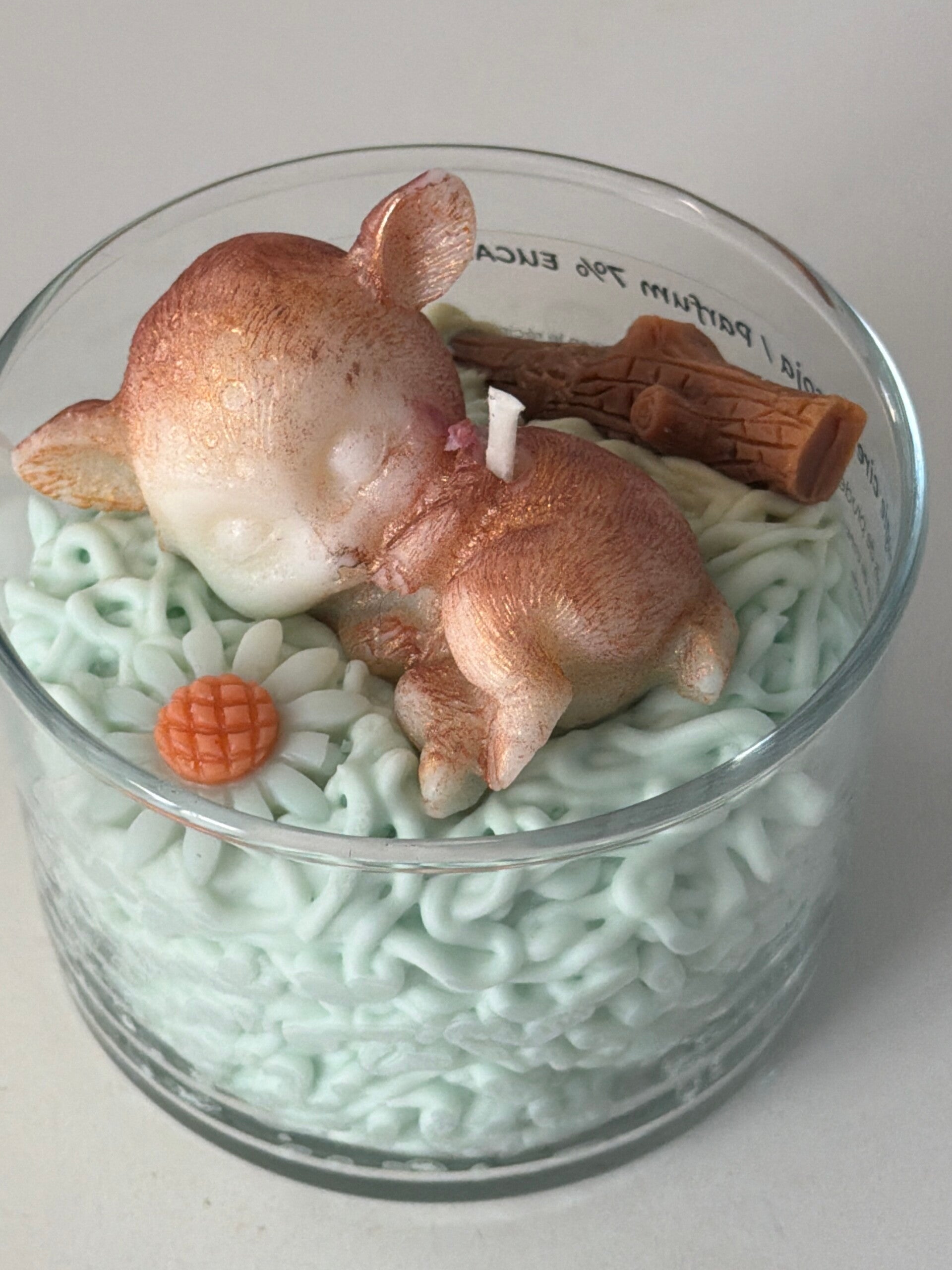 Bougie CERF parfum « eucalyptus »