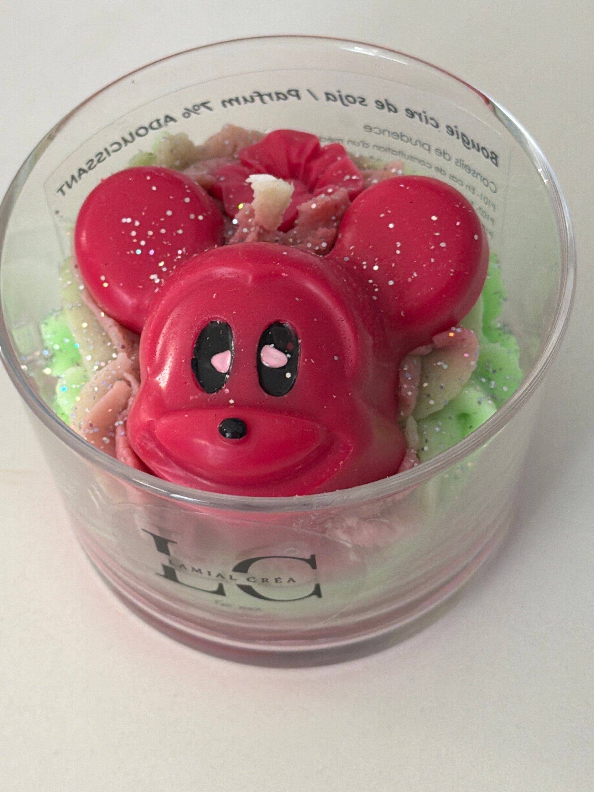 Bougie MICKEY parfum « adoucissant »