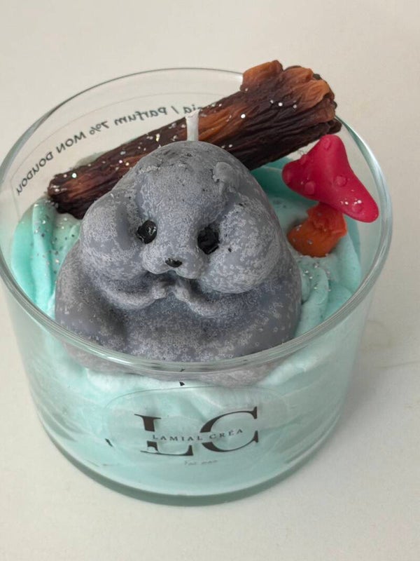 Bougie HAMSTER parfum « mon doudou »