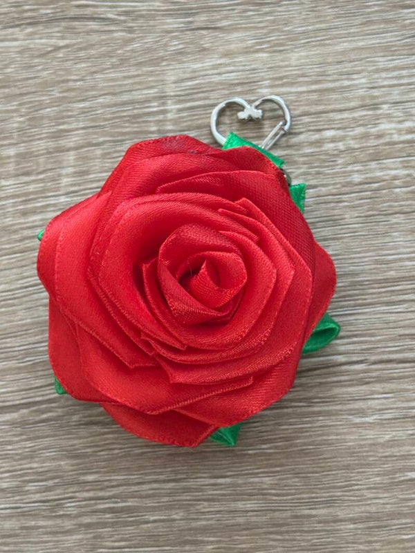 Porte clef « rose »
