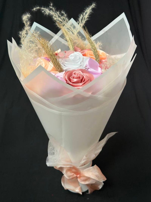Bouquet de satin