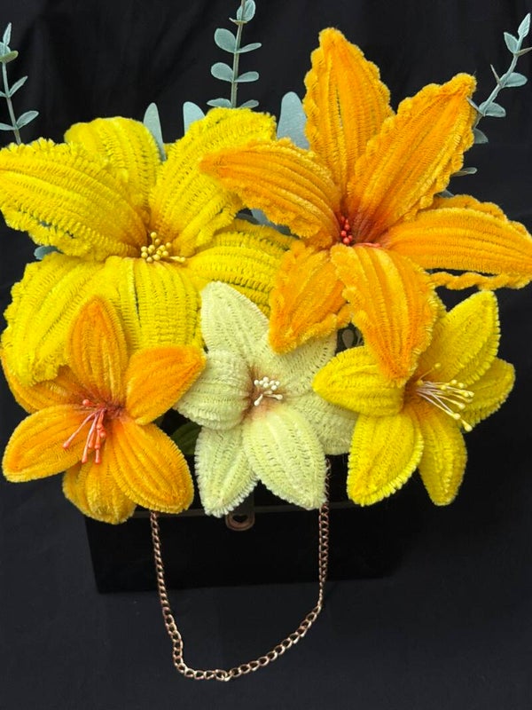 Sac de lys ton jaune