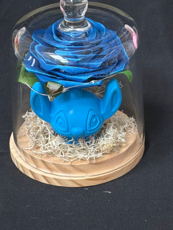 Cloche lumineuse en verre