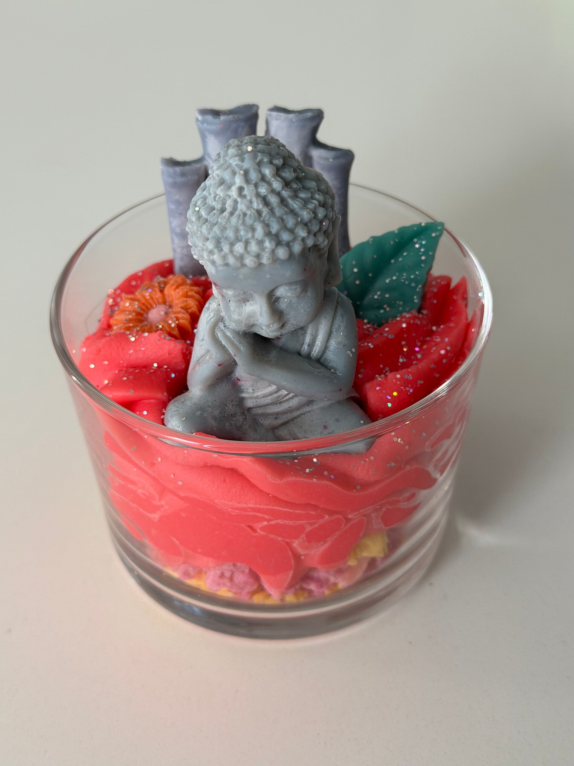 Bougie cire de soja - bouddha