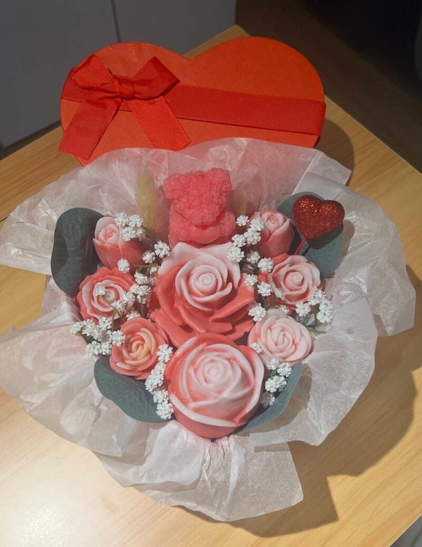 Bouquets savon