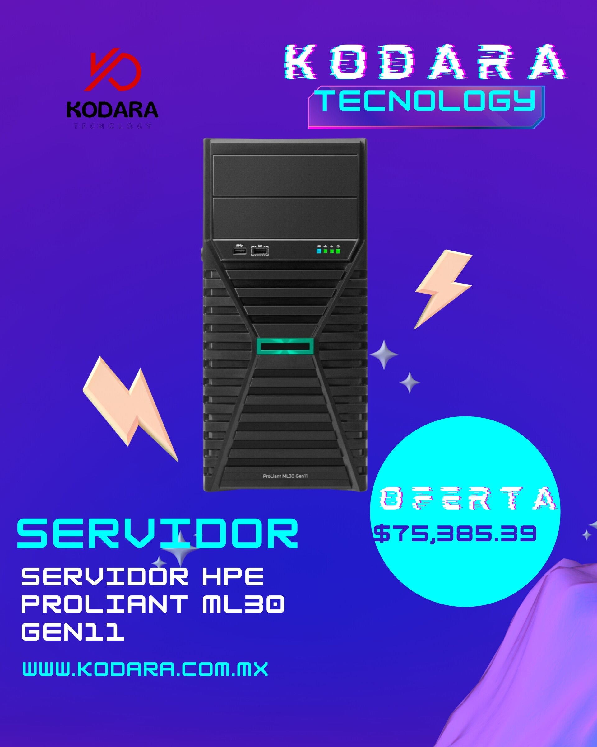 HPE ProLiant ML30 Gen11, Intel Xeon 6325P
