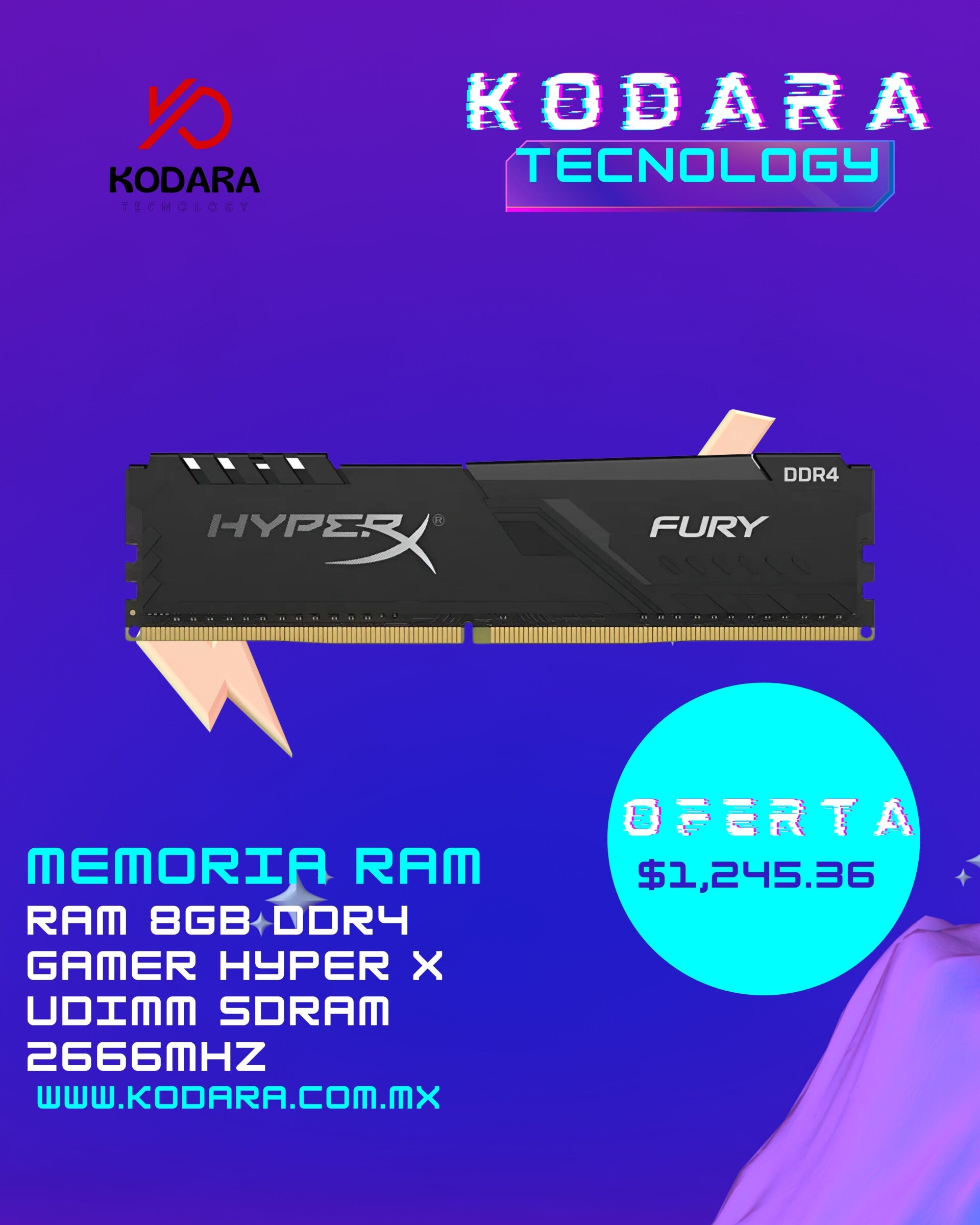 Memoria Ram 8gb Ddr4