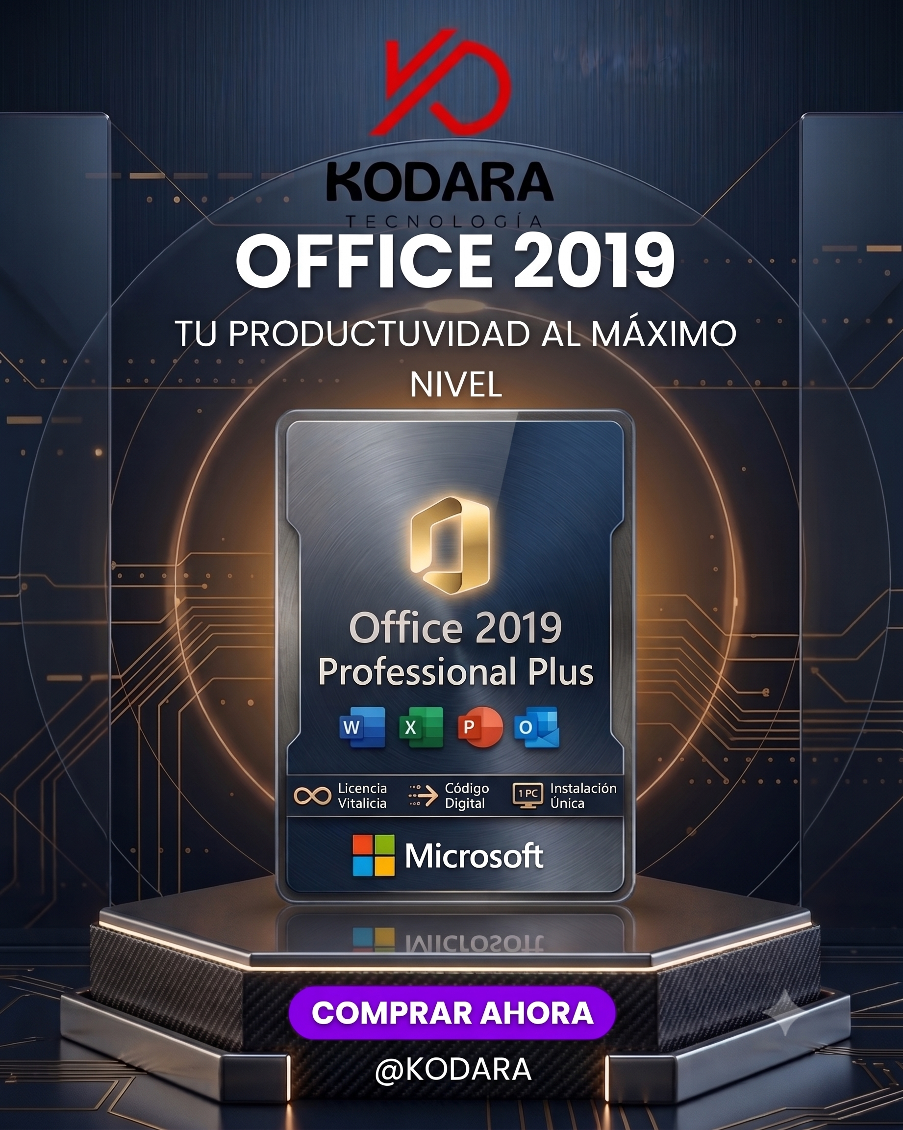LICENCIA OEM OFFICE 2019