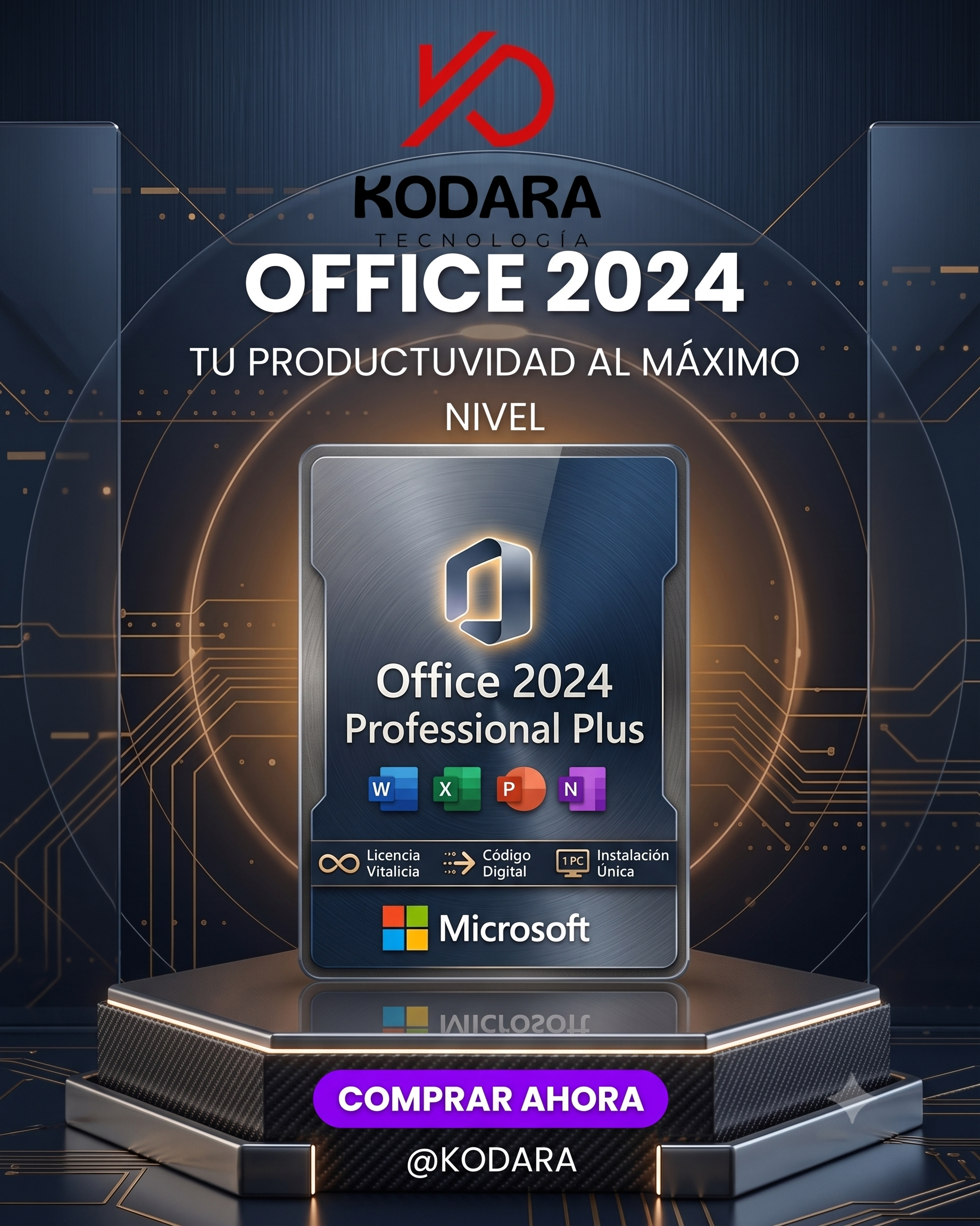 LICENCIA OEM OFFICE 2024