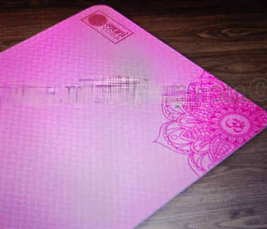Tappetino MUNI-Yoga Doppio Strato Fucsia