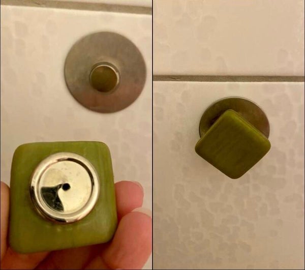 Porte-savon métallique