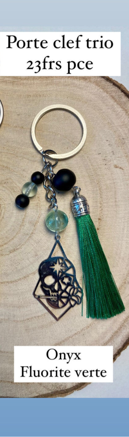 Porte clef trio