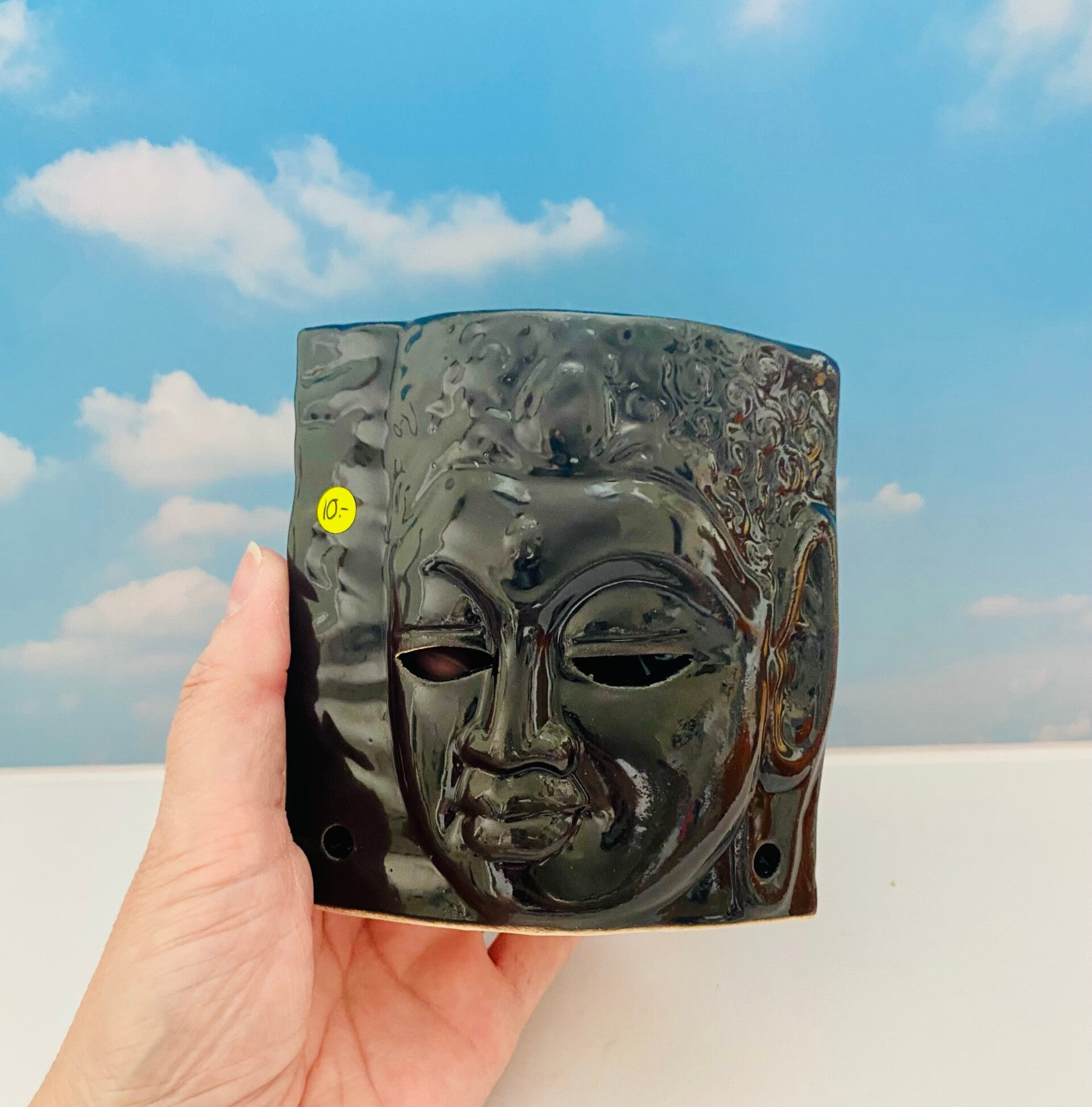 Brûleur Bouddha noir