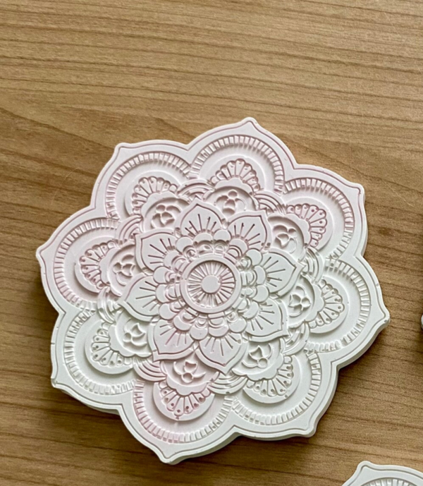 Mandala en plâtre