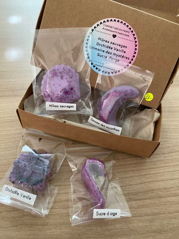 Grand coffret découverte fondants parfumés (numéro 3)