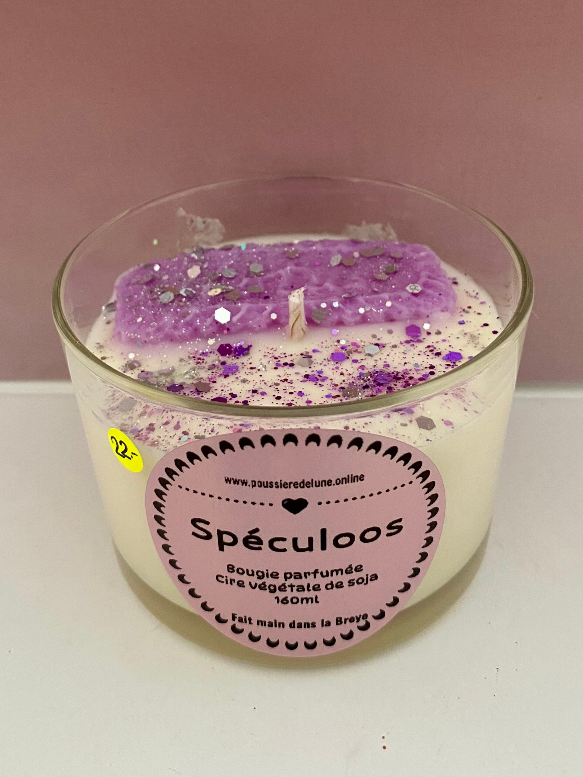 Bougie parfumée senteur Spéculoos