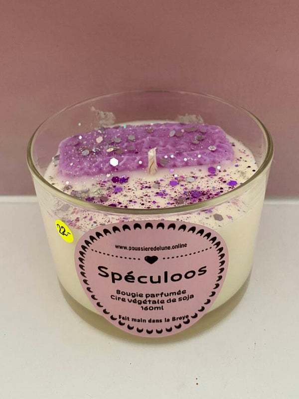 Bougie parfumée senteur Spéculoos