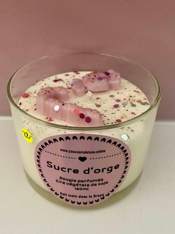 Bougie parfumée senteur Sucre d’orge