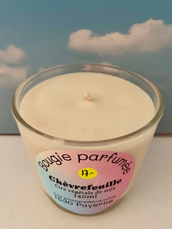 Bougie parfumée senteur Chèvrefeuille
