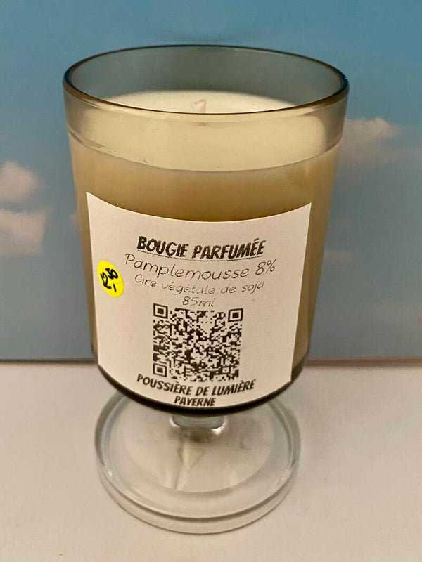 Bougie parfumée senteur Pamplemousse