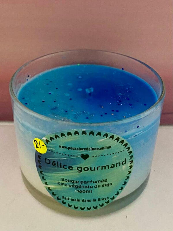 Bougies parfumées senteur Délice gourmand