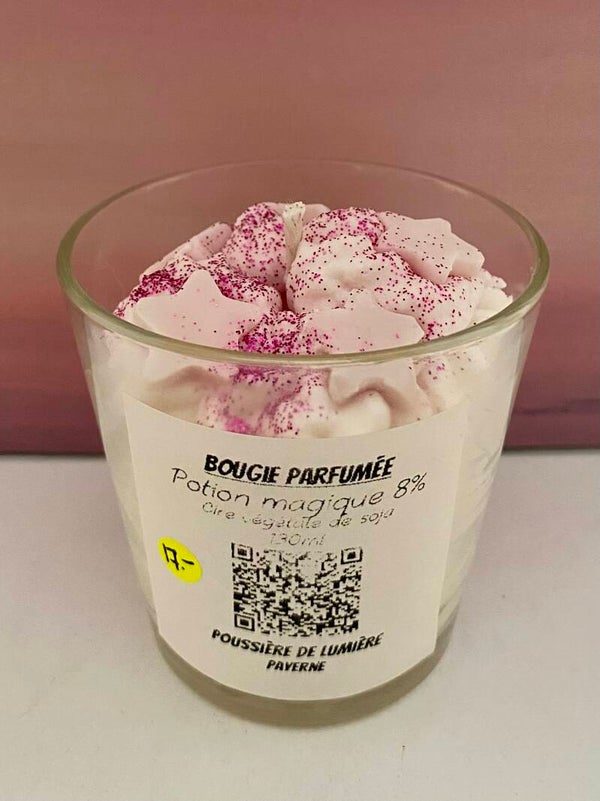 Bougie parfumée senteur Potion magique