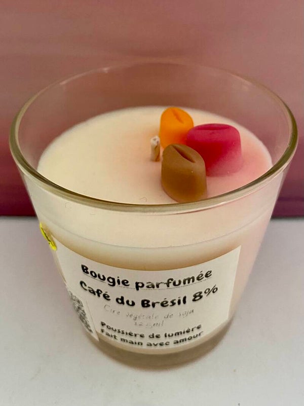 Bougie parfumée senteur Café
