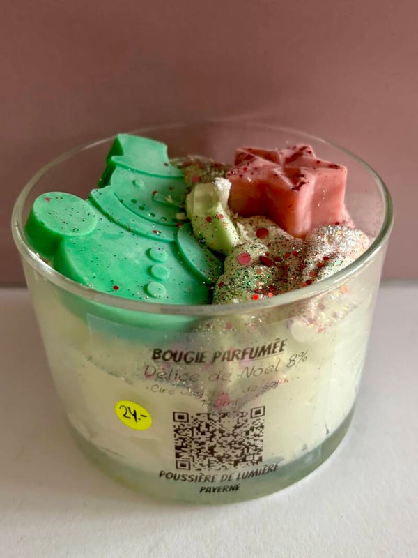 Bougies parfumées Délice de Noël