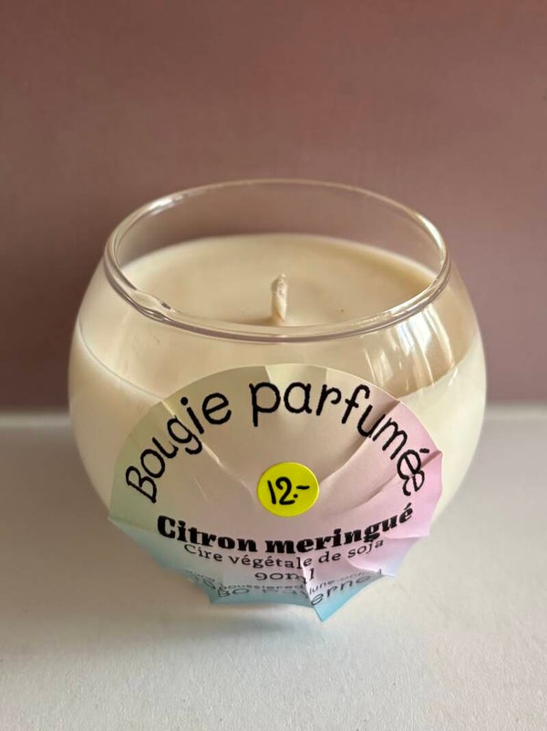 Bougie parfumée Citron meringué