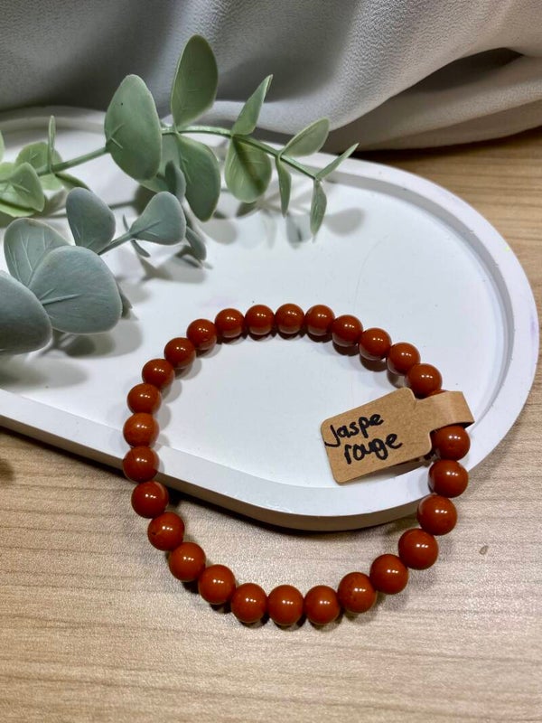 Bracelet Jaspe rouge (numéro 356)